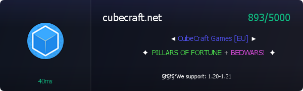 Cubecraft Banner